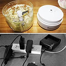 Mini Electric Hand-Held Automatic Food Chopper For Kitchen