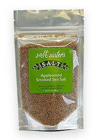 Salt Sisters Applewood smoked sea salt