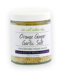 Salt Sisters Orange gingers garlic salt