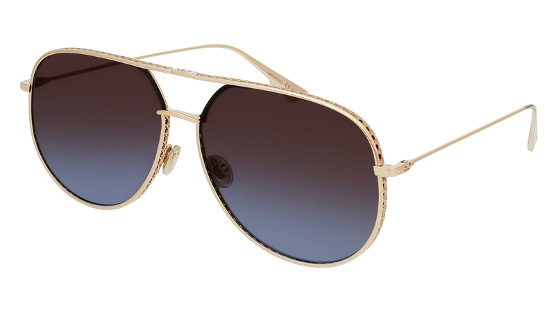 christian dior gold aviator sunglasses