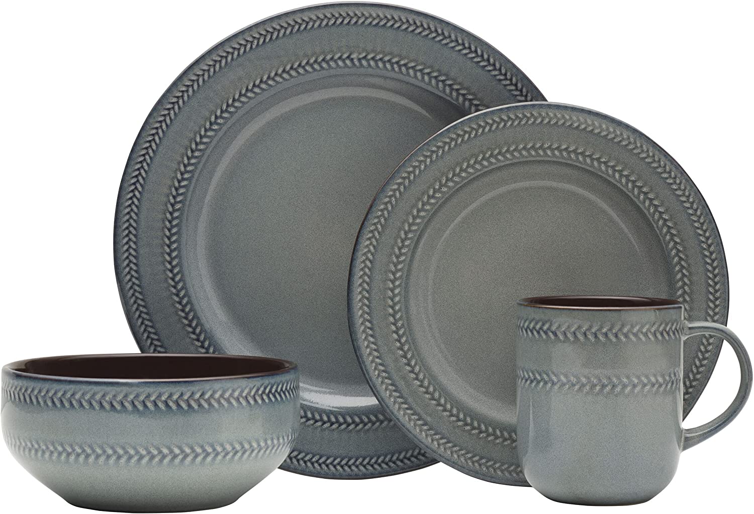 Napoleon Bee 40 Piece Dinnerware Set, Service for 8 – Mikasa