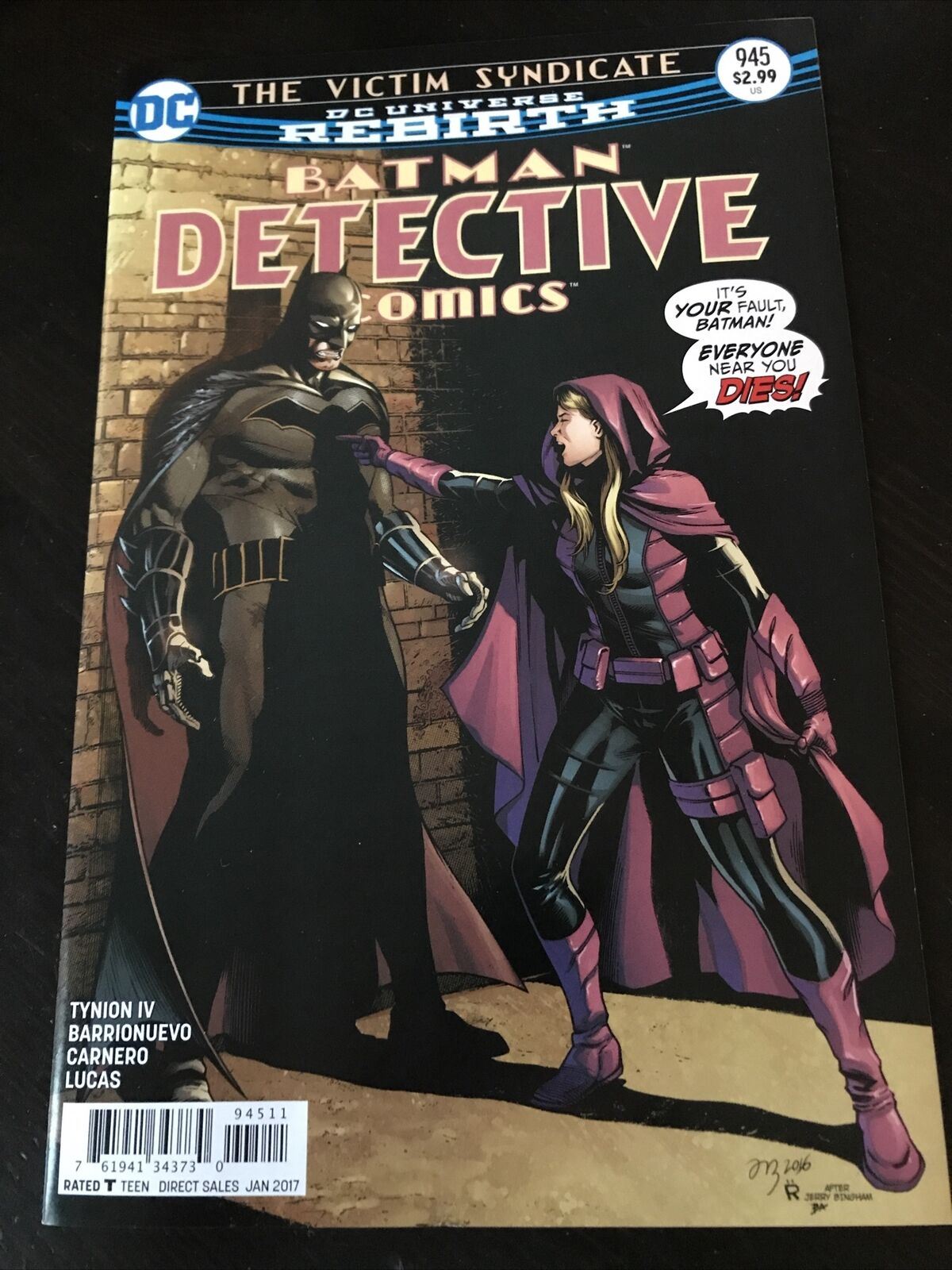 DC Comics DC Universe Rebirth Batman Detective Comics #945 Victim Synd –  live re-loved