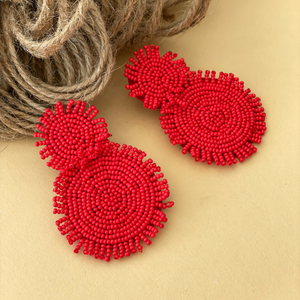 
            
                Load image into Gallery viewer, Red Earrings
            
        