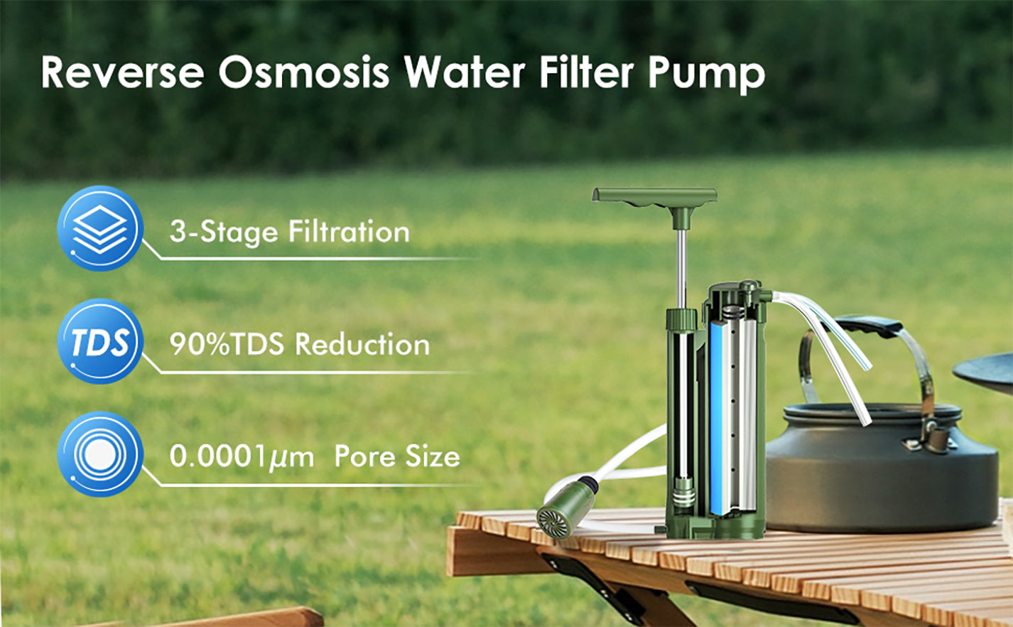 Purewell Portable Hand Pump Water Filter Review 