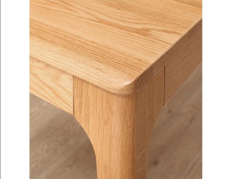 solid wood table small