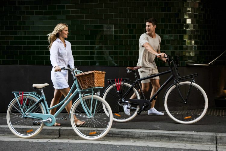 Friends with Lekker Bikes conventional  Jordaan womens and mens bicycle range