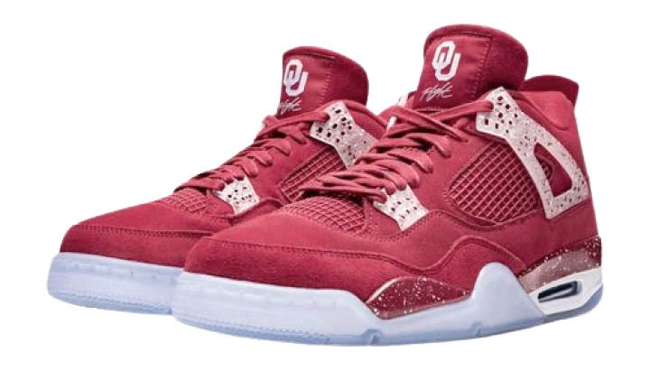 air jordans 4 retro oklahoma sooners