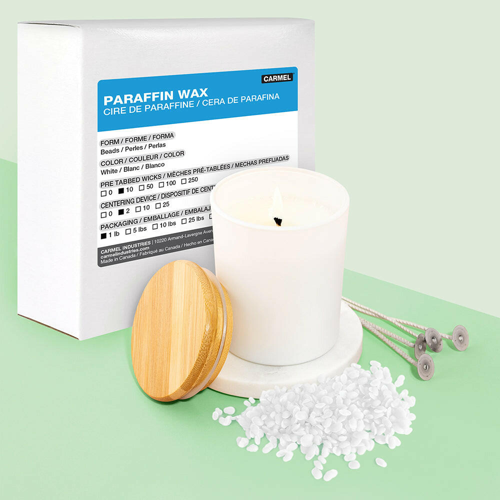 Cera de parafina para hacer velas, cera de vela sin perfume de 2 libras,  cera de parafina, parafina para manualidades, cera de parafina para