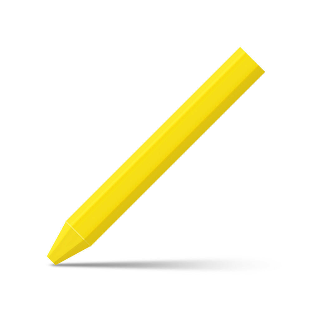 LC-YW Yellow Lumber Crayon Clay Based Marker