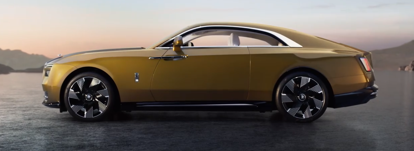 Rolls-Royce Coupé con silueta fastback
