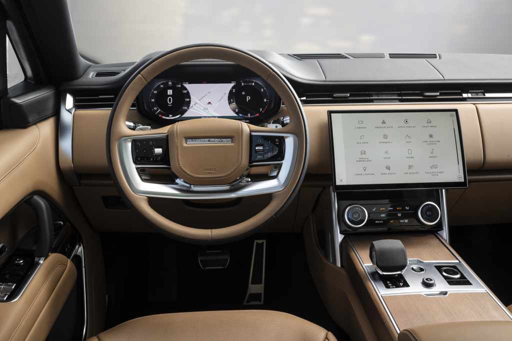 Range Rover all-wheel steering