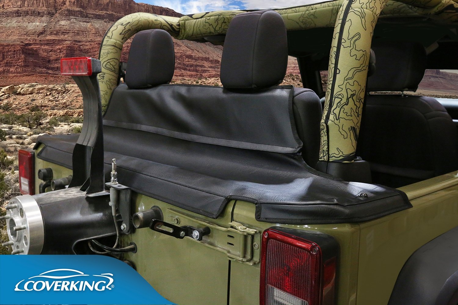 Buy Good Quality Jeep JK Tonneau Cover - Coverking