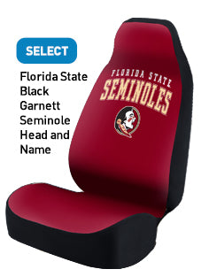 Florida State Garnett Seminole Head and Name