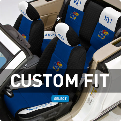 University of Kansas Custom Fit Seat Covers