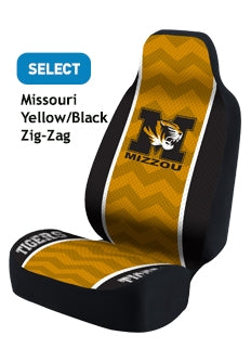 University of Missouri Yellow/Black Zig Zag
