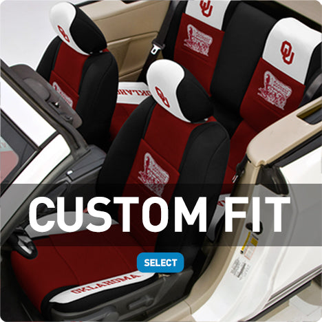 University of Oklahoma Custom Fit Seat Covers