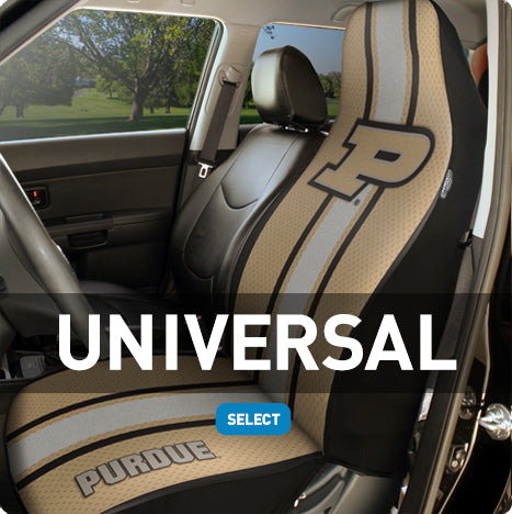 Purdue University Universal Fit Seat Covers
