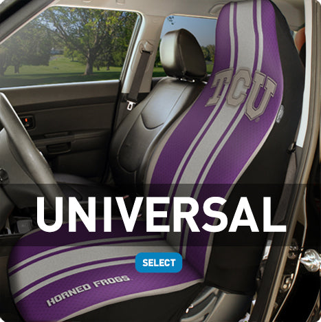 Texas Christian University Universal Fit Seat Covers