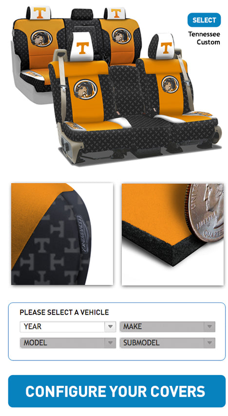 Configure Your Tennessee University Custom Seat Cover