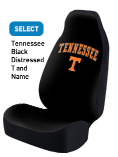 Tennessee Black Distressed T and Name