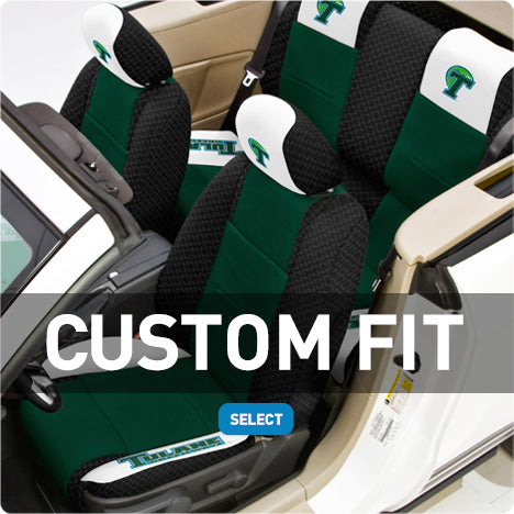 Tulane University Custom Fit Seat Covers