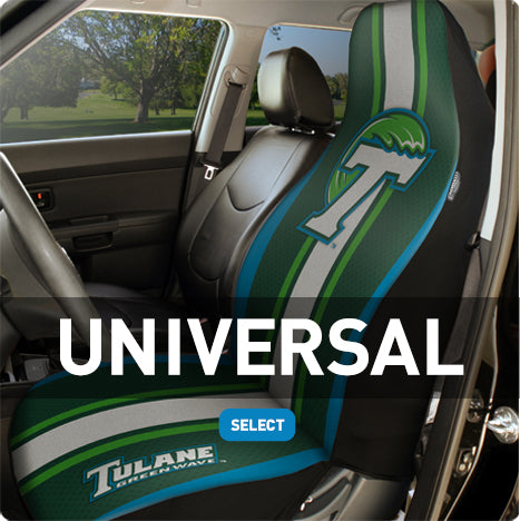 Tulane University Universal Fit Seat Covers