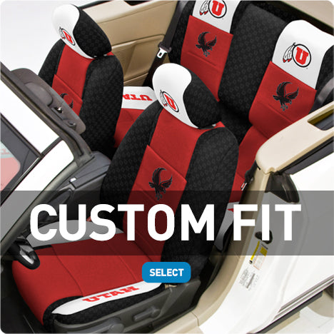 University of Utah Custom Fit Seat Covers