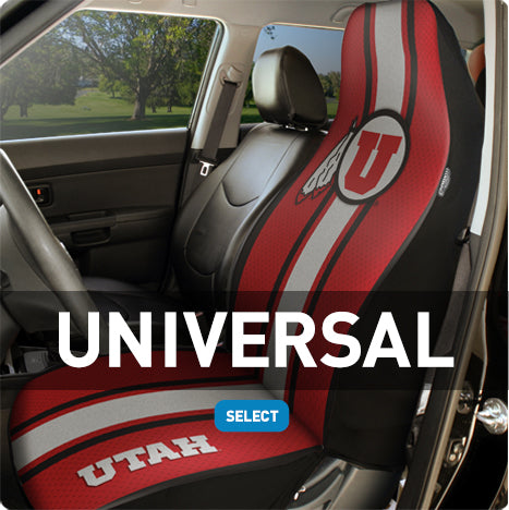 University of Utah Universal Fit Seat Covers