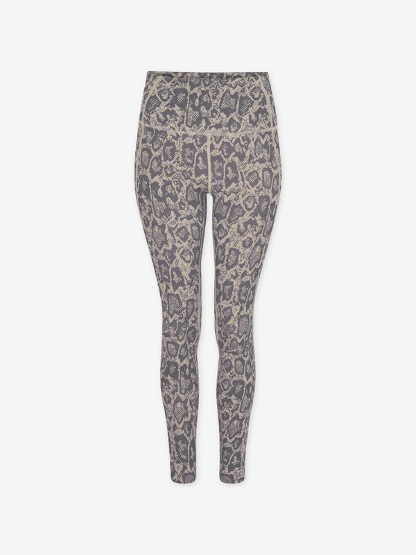 Let's Go Running Leggings Ebony Blue Cheetah - Varley