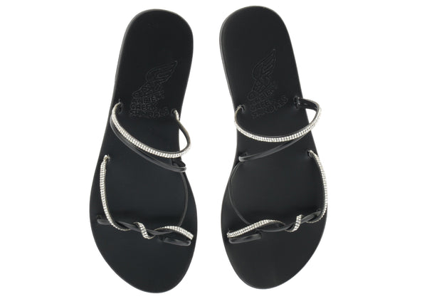 Ikos Mens Two Strap Sandals Leather - Leather Sandals
