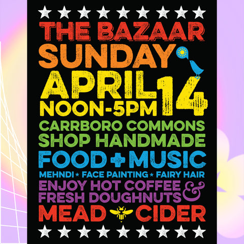 The Carrboro Bazaar April 14, 2024