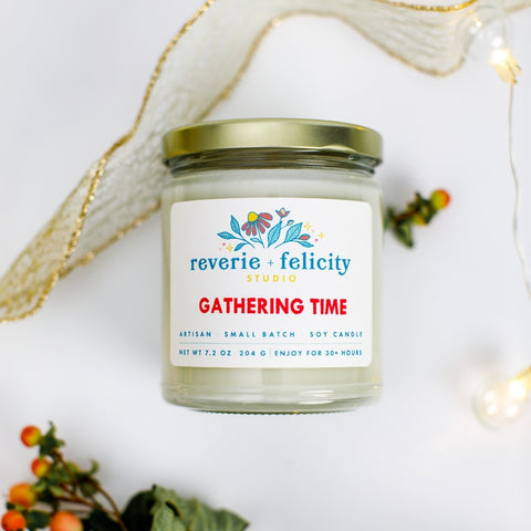 Gathering Time Classic Candle Reverie + Felicity Studio