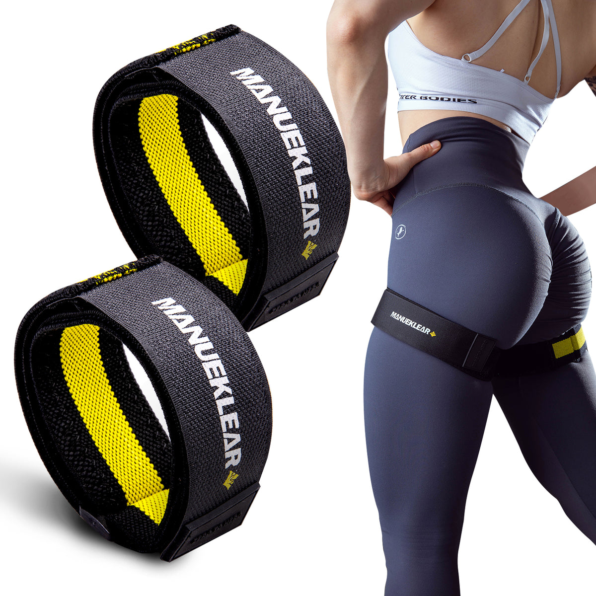 KUZARO Hip Thrust Belt, Glutes Workout Equipment Use with