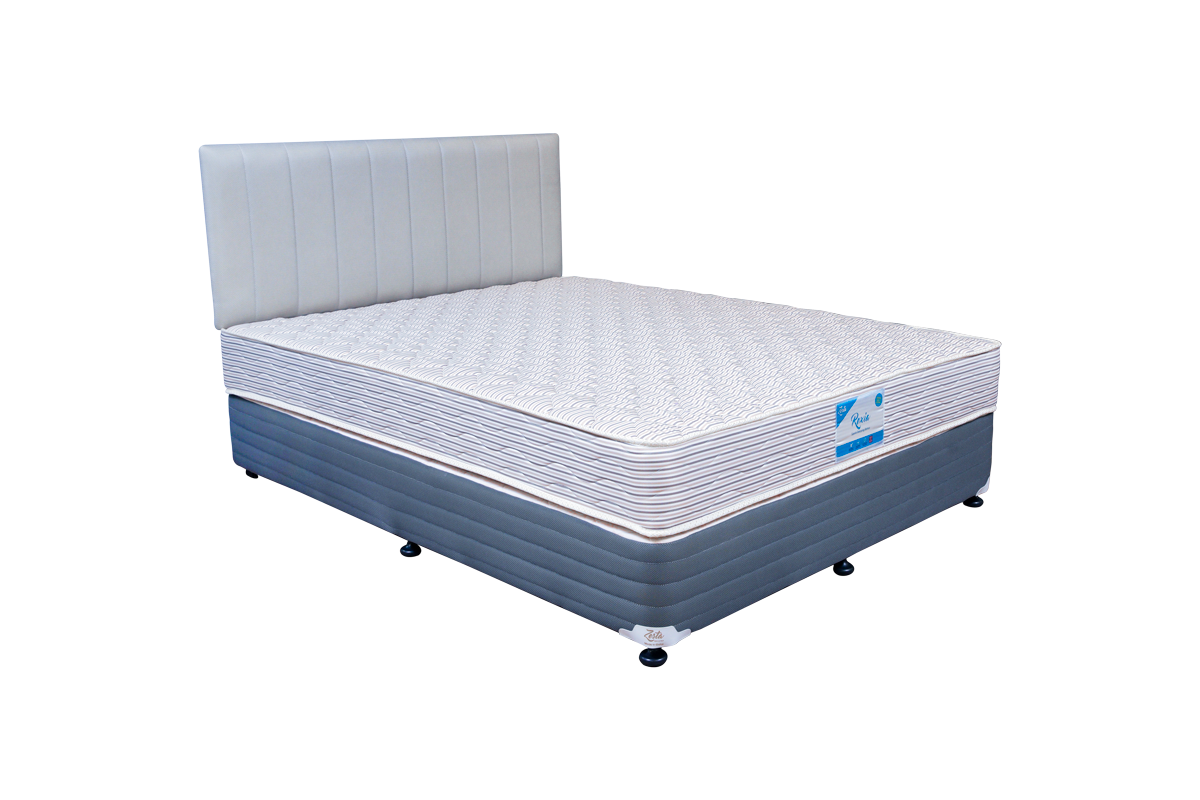 charcoal euro top bonnel spring mattress