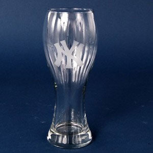 personalized pilsner glass