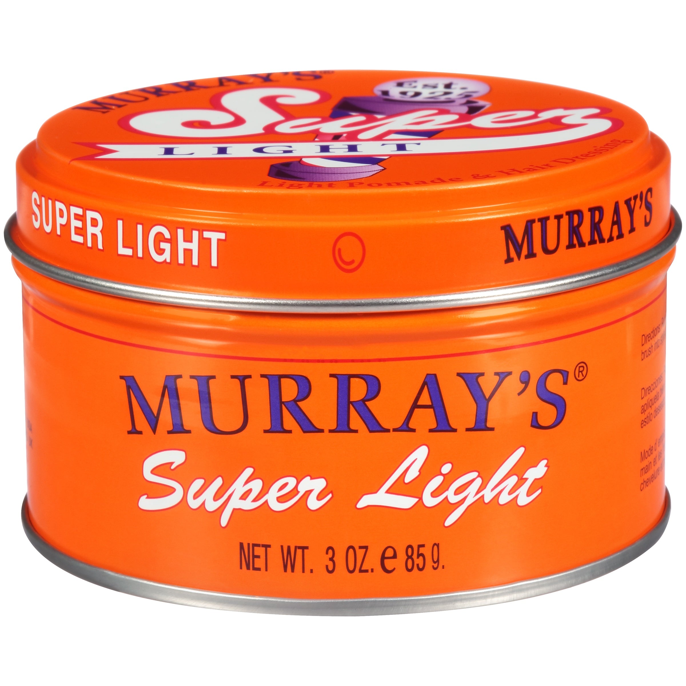 Murray's - Light Pomade & Hair Dressing (Super Light) 3oz