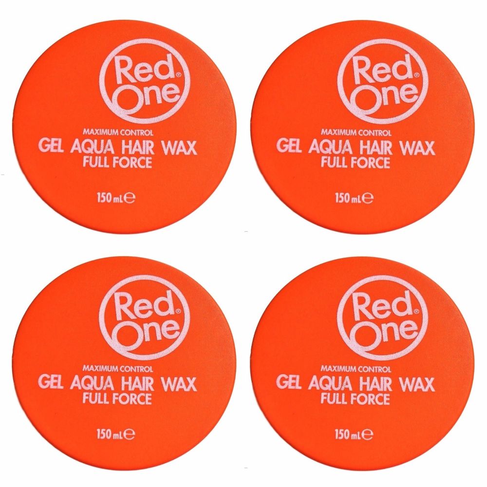 RedOne Orange Aqua Hair Gel Wax 4x MeGorgeous