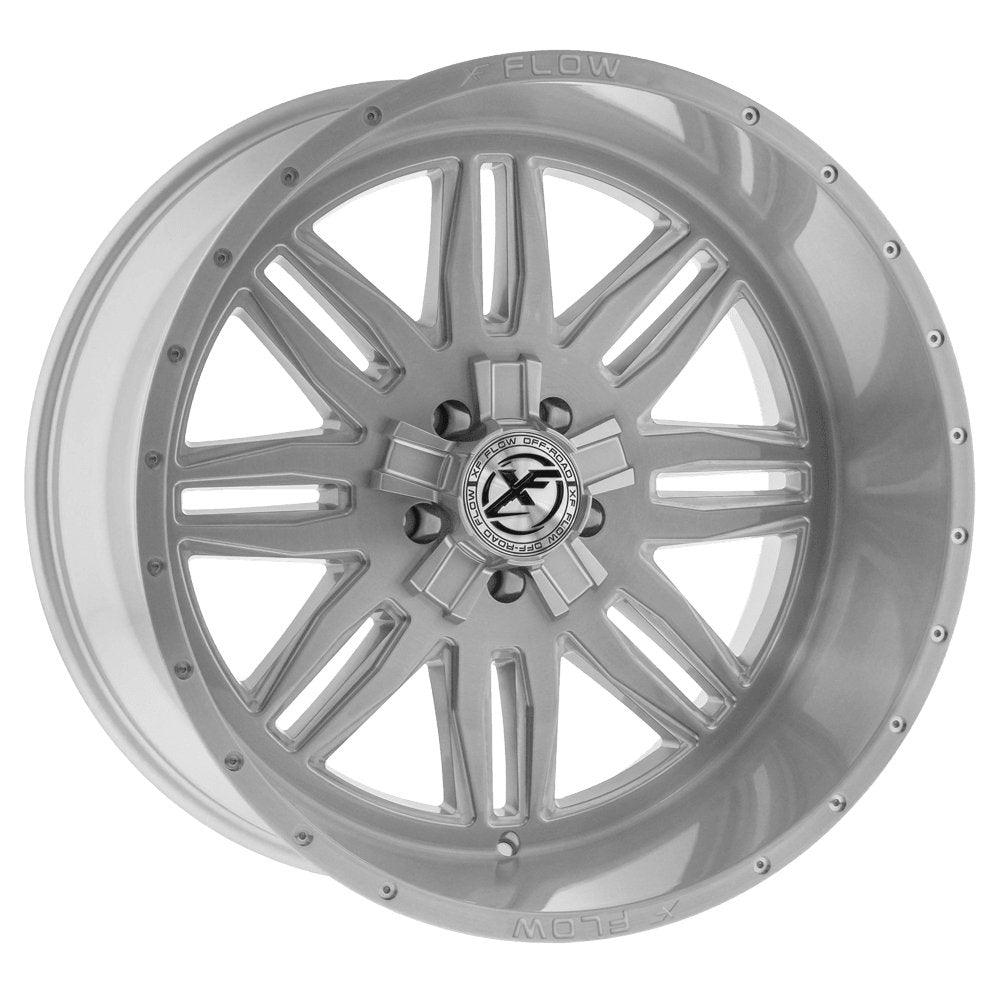 22x12 XFX Flow XFX-303 8x6.5 8x170 Brushed & Milled Offset (-44) Center Bore (125.2) XFX-303221281651170-44BRMW