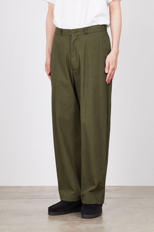 Organic Wool Tropical Pegtop Trousers, Graige – MARKAWARE