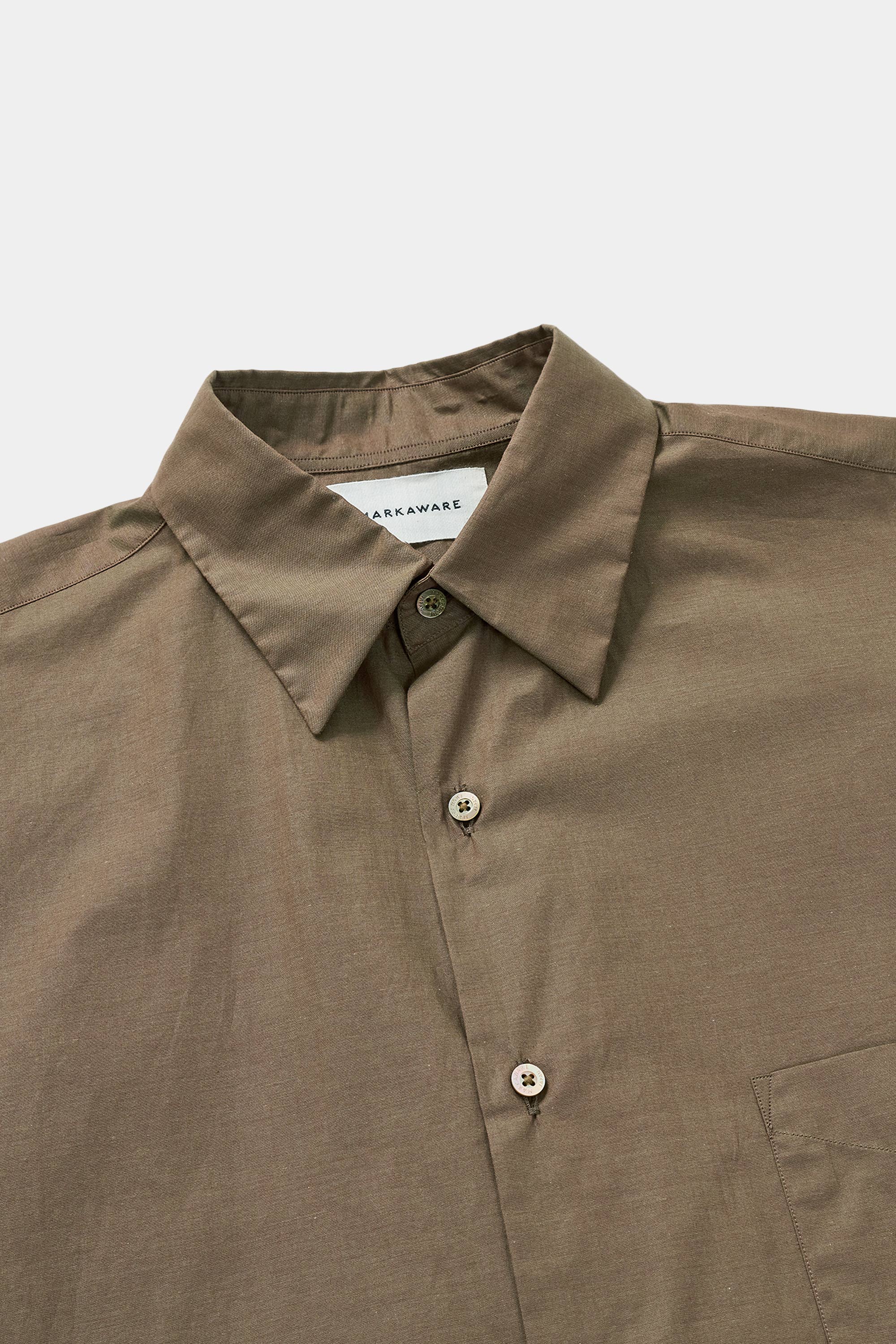 Soktas Organic Cotton Poplin New Comfort Fit Shirt, Brown – MARKAWARE