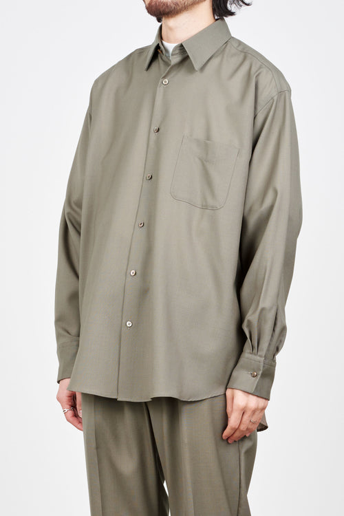 シャツMARKWARE Super120'sWool Tropical Shirt 2 - シャツ