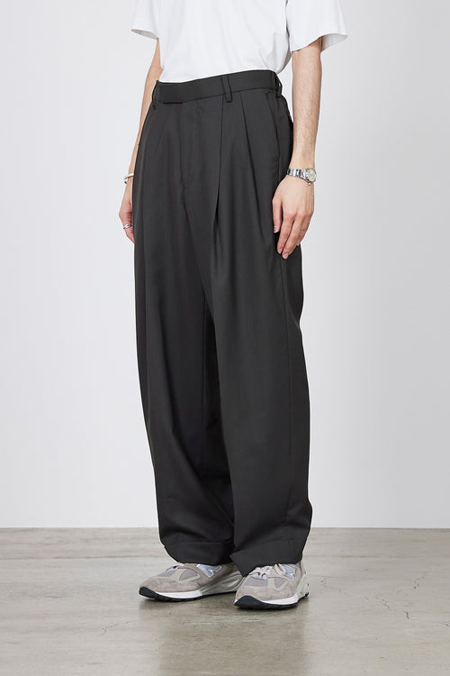 MARKAWARE 2022AW DOUBLE PLEATED TROUSERS