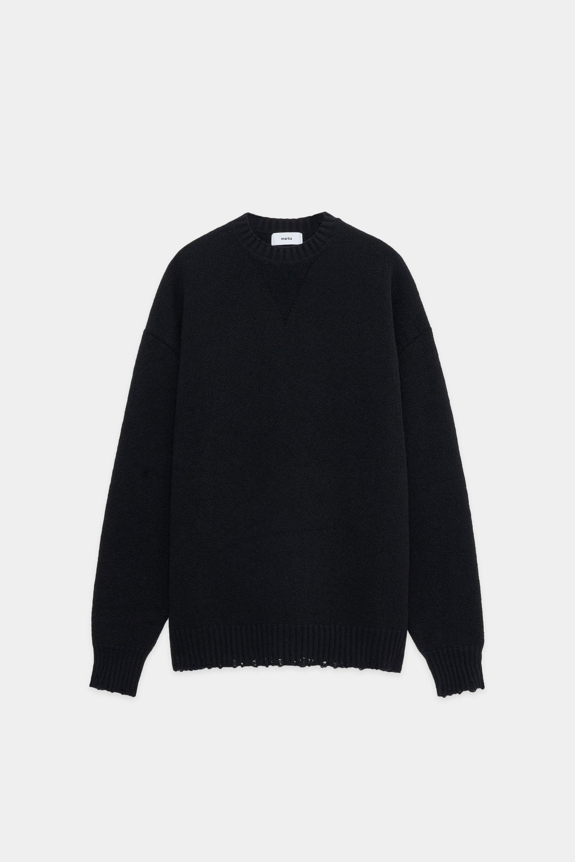 MARKAWARE ALPACA FUR CREW NECK ニット セーター - 通販 - pinehotel.info