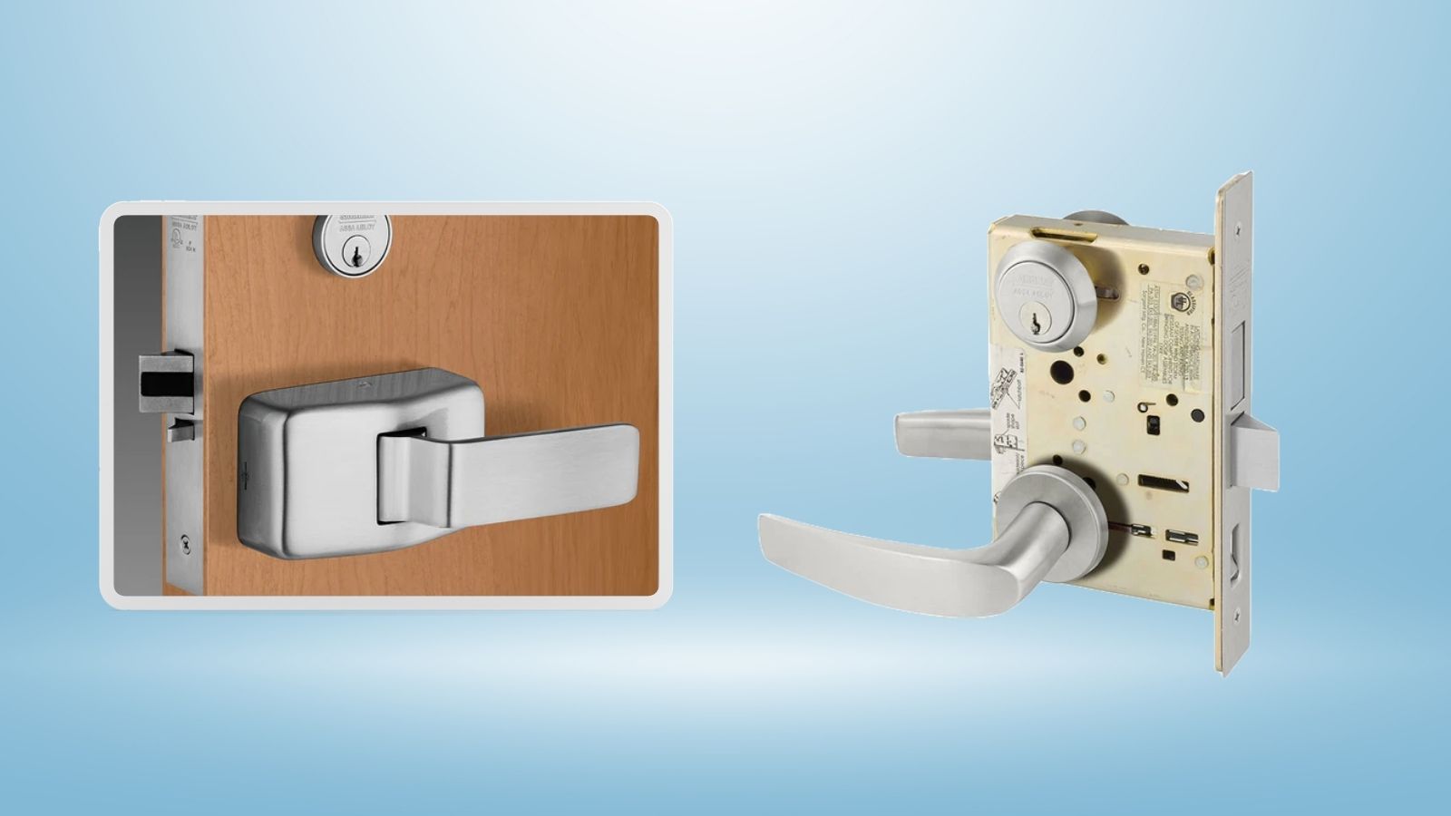 Sargent 7800 and Sargent 8200 series Mortise locks