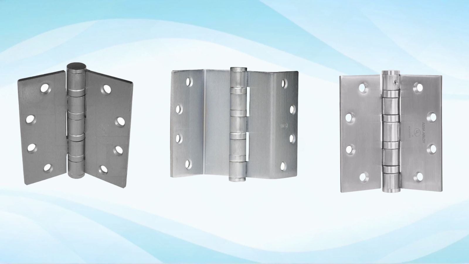 Heavy weight hinges