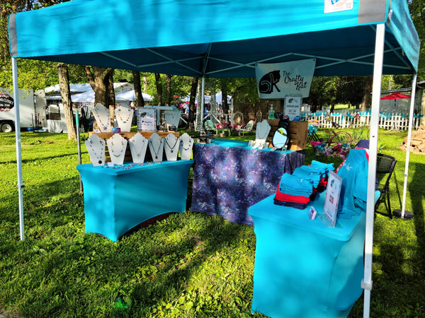 The Crafty Kat's booth at the 2021 Glendale SpringFest