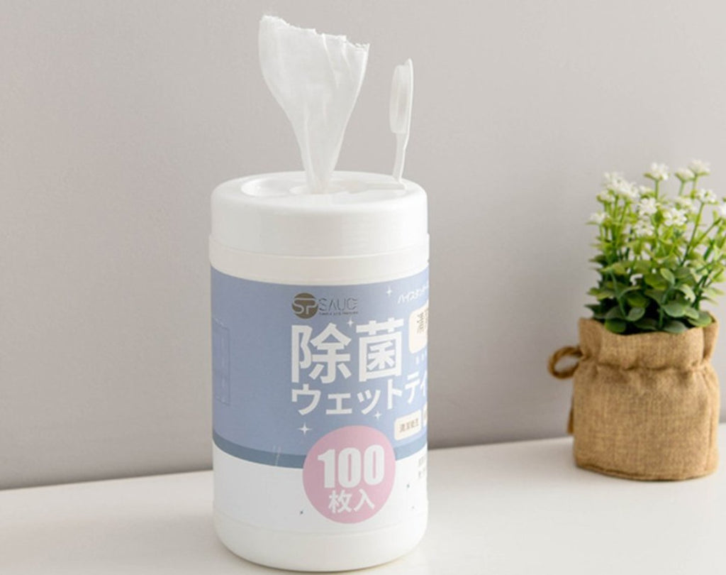 Sp Sauce日本除菌消毒濕紙巾japan Sp Sauce Disinfecting Surface Wipes 100pcs 小柑家品