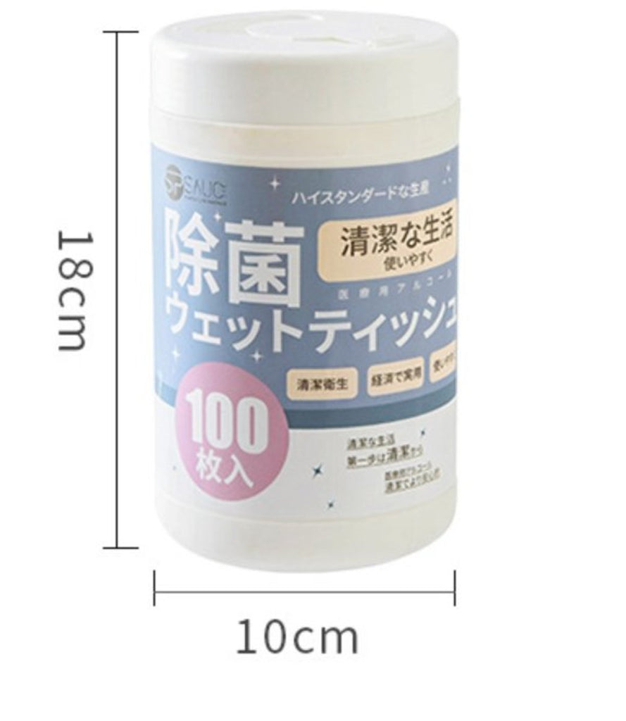 Sp Sauce日本除菌消毒濕紙巾japan Sp Sauce Disinfecting Surface Wipes 100pcs 小柑家品