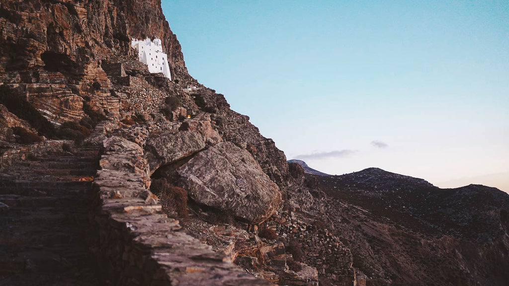 Il monastero della Panagia Chozoviotissa di Amorgos