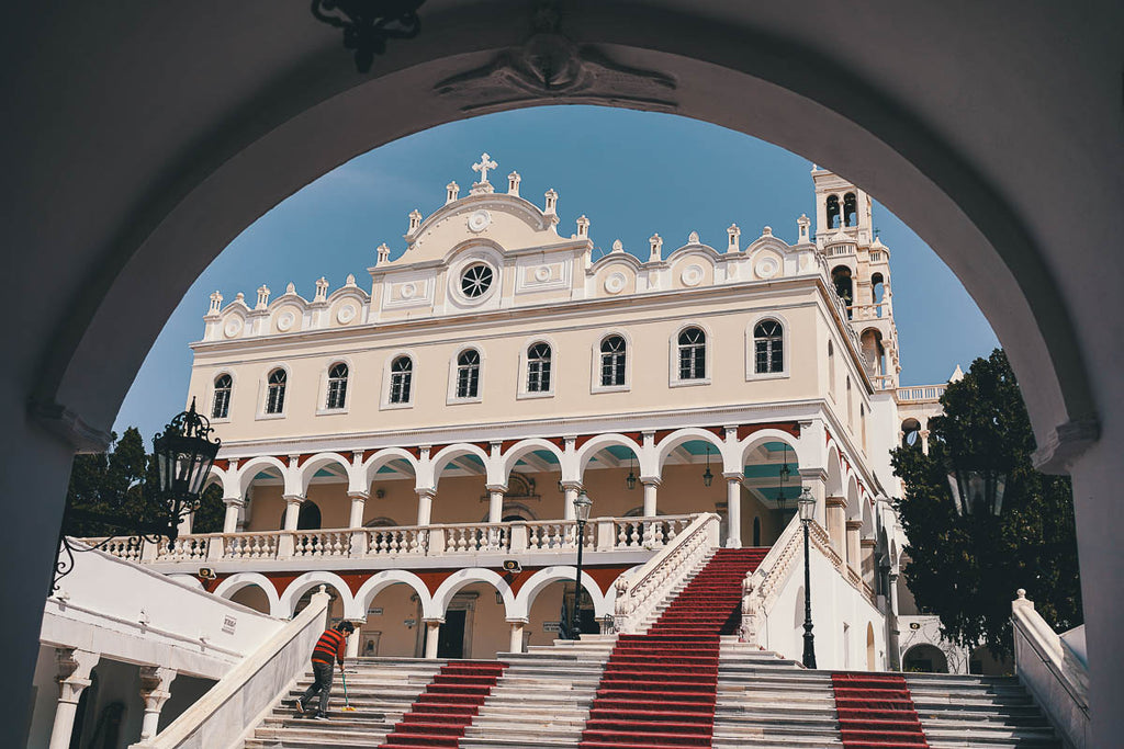 La panagia Evaggelistria della Chora di Tinos